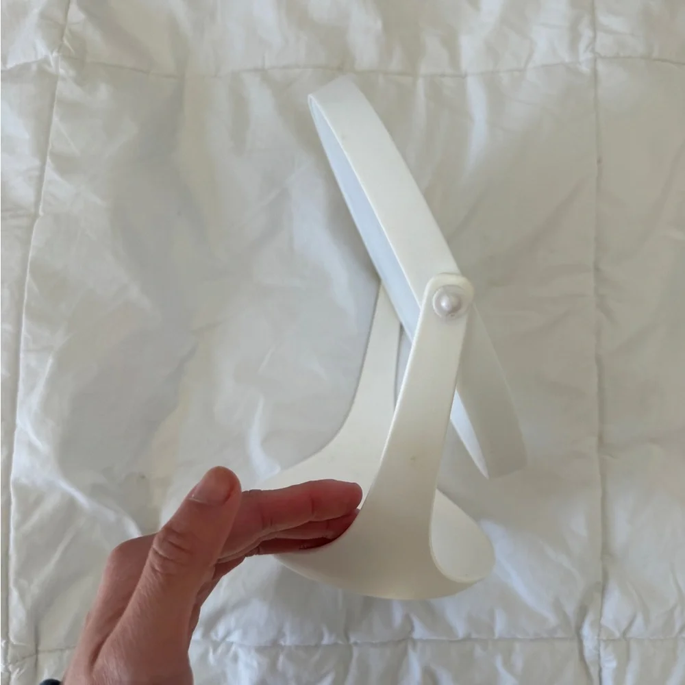 Room Essentials White Vanity Mirror - 360° Swivel Tabletop